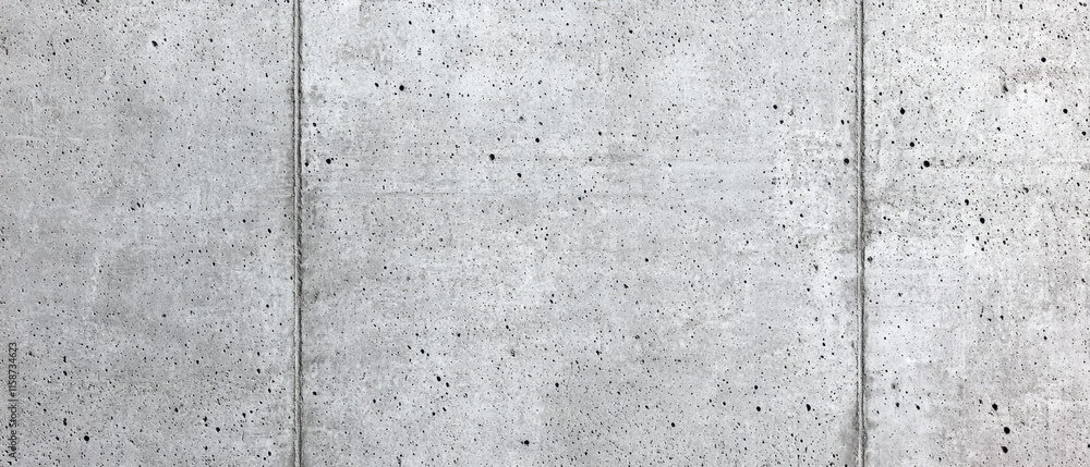 Poster concrete construction. gray concrete surface with visible texture and pattern.