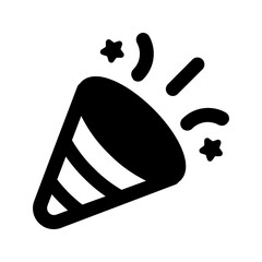 confetti line icon