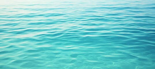 Fototapeta premium A cool gradient from teal to soft mint green, reflecting the calm of a tranquil sea. 