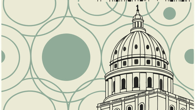 seamless pattern with mosque