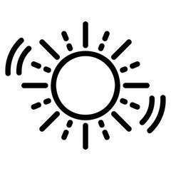 Sun icon
