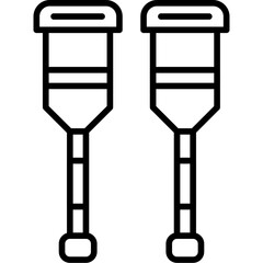 Crutches Icon