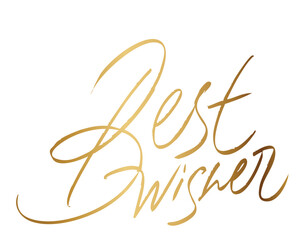 Fototapeta premium best wisher