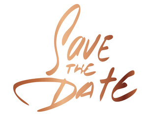 Obraz premium save the date