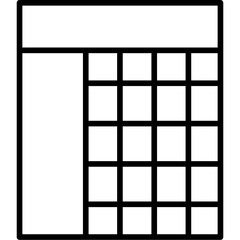 Data Grid Icon