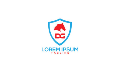 Unique horse logo Modern and minimalist vector and abstract logo. Elegant horse logo icons.