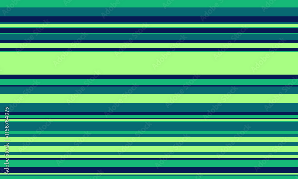Aufkleber geometric stripes seamless vector pattern with horizontal lines in varied colours, creating an abstr