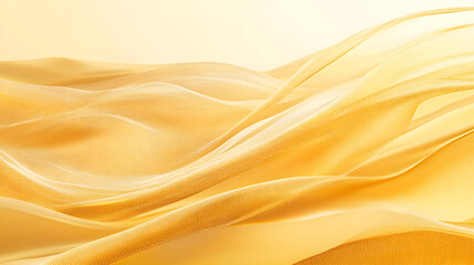 Obraz premium Abstract golden desert dunes with smooth gradient layers background, golden silk background