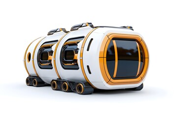 Futuristic Capsule Vehicle for Space Exploration and Travel