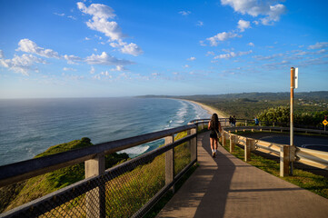 Cape Byron Lighting house, is an active heritage-listed lighthouse and now interpretative Centre, maritime museum, visitor attraction located at Cape Byron on the Far North Coast of New South Wales