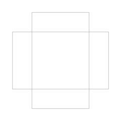 Blank Envelope Template Design for Print