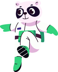 Panda In Space Costume