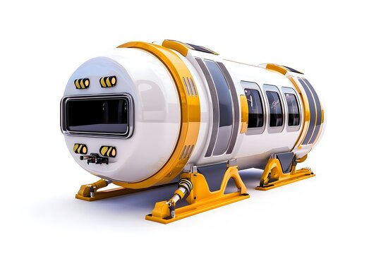 Futuristic Capsule Design for Space Travel and Exploration