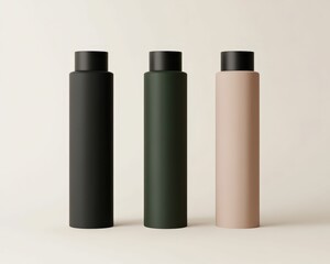 3d cosmetic tube design showcase minimalist aesthetic studio environment modern viewpoint matte tones for seo impact
