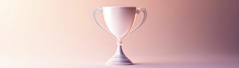 3d minimalist crystal trophy design matte clear finish award display modern aesthetic elegant presentation