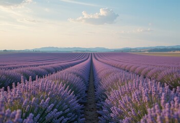 Fototapeta premium lavender field region