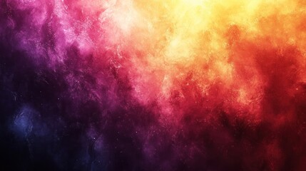 Fototapeta premium Vibrant cosmic nebula with colorful clouds. (1)
