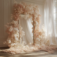 Photoshoot Backdrop Digital Backdrop | Fine Art Curtain Wall Textures for Studio Photography | Elegant Photoshoot Background and Overlay Design	
