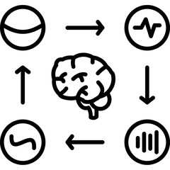 Brainwave Flow Icon
