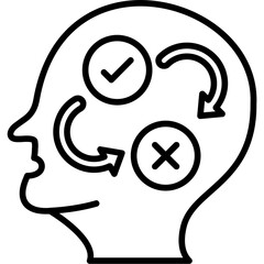 Decision-Making Pathway Icon