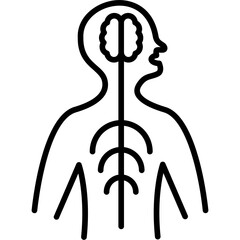 Neural System Flow Icon