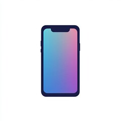 Smartphone logo on isolated background