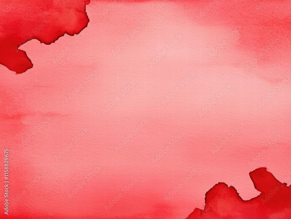 Poster chinese new year. abstract red watercolor background with soft edges and gradients.