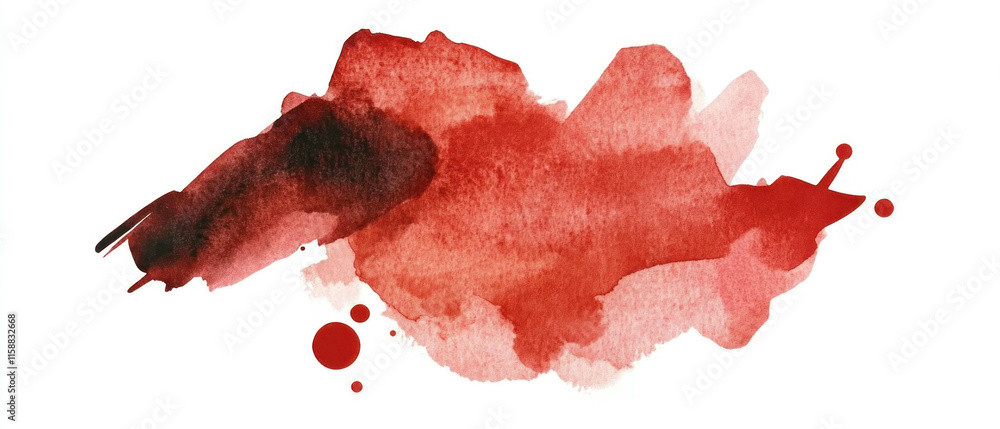 Poster vibrant watercolor overlay texture with dynamic washes and blending tones