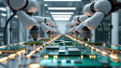 Robotic Arms in Advanced Circuit Assembly