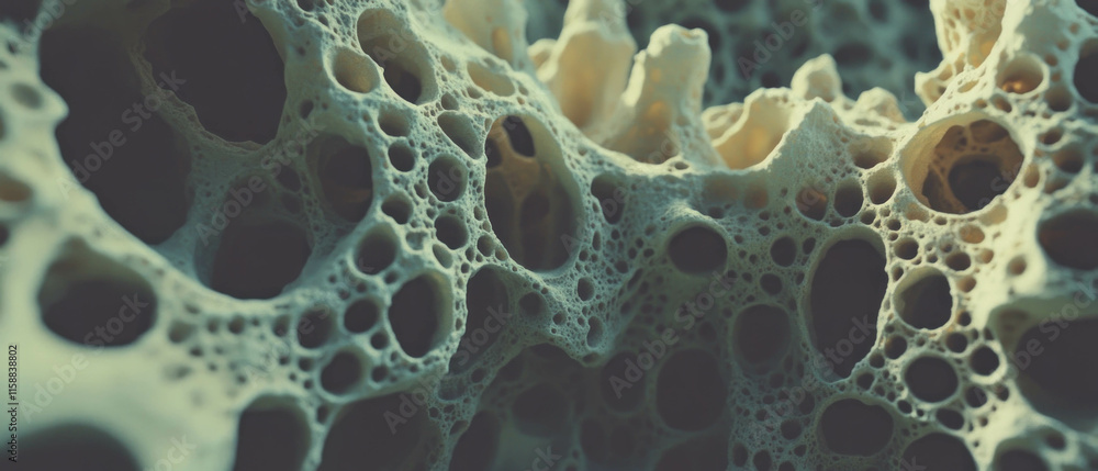Fototapete Intricate fractal design showcasing complex patterns and structures in deep textures
