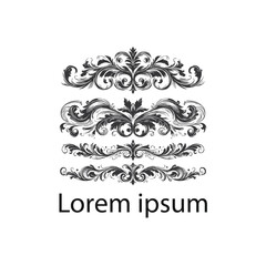 Elegant Floral Border Design
Vintage Ornamental Dividers