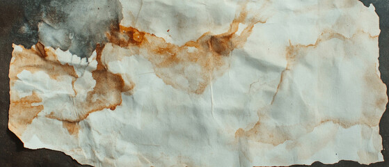 Naklejka premium Textured paper background with watercolor stains for creative projects and designs
