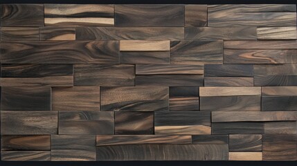 Elegant Design on a Rich Dark Wood Background