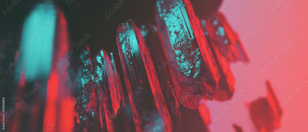 Aufkleber abstract soundwave representation in vibrant colors illustrating audio dynamics