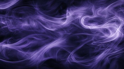Obraz premium Purple swirling smoke pattern, abstract purple smoke, ethereal vapor background, violet smoky texture, misty purple swirls