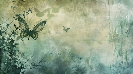 butterfly on the grass