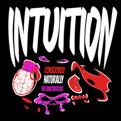 Streetwear design illustration and slogan ,vector art for thirt and hodie