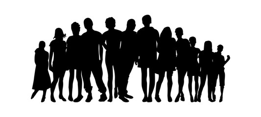 silhouette, people, business, vector, group, woman, illustration, businessman, men, crowd, team, person, boy, black, walking, standing, shadow, silhouettes, art, businesswoman, child, outline, design,