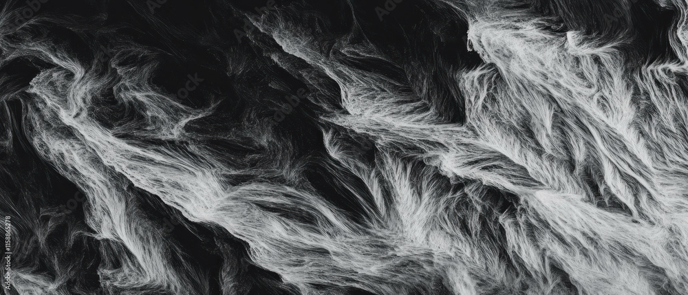 Poster intricate frost pattern on glass with a seamless cinematic texture
