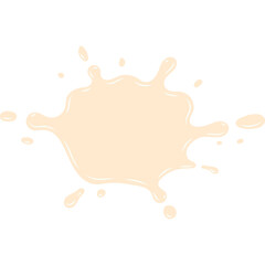 Milk Splash Illustration