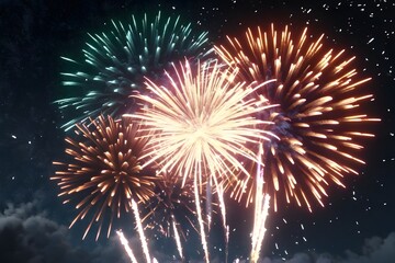 Lots Of Fireworks And Reaching In The New Year