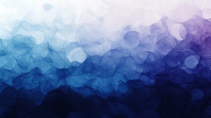 Abstract gradient bokeh, blue and purple circles, soft light background, mystic blur, dreamy effect wallpaper