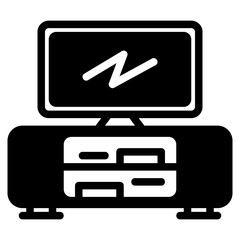 Tv stand icon