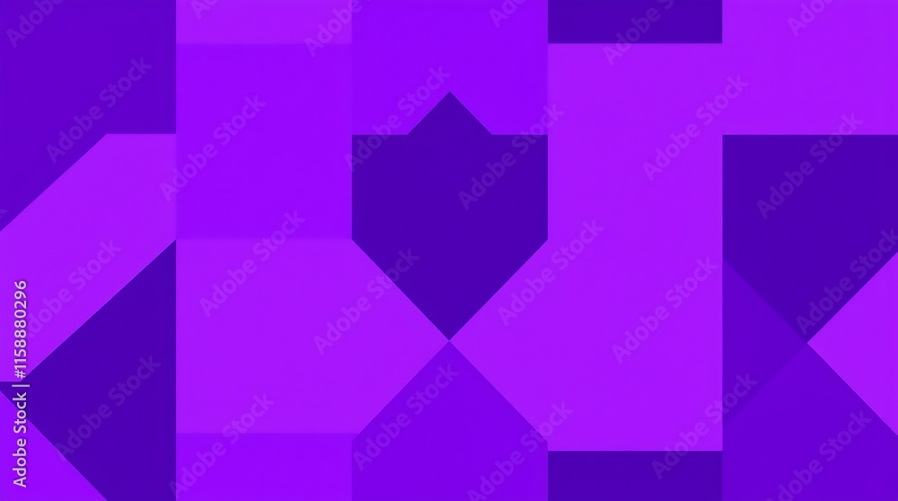 Poster purple geometric abstract background: a vibrant and dynamic abstract background featuring geometric 