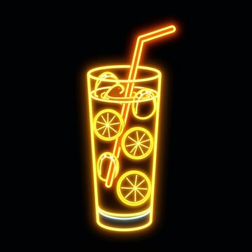Neon Lemonade Drink