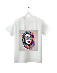 t shirt isolated on white