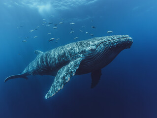 great blue whale