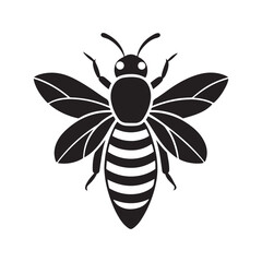 bee icon vector