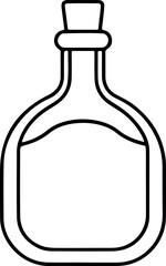 Wine, beer Bottle Icon