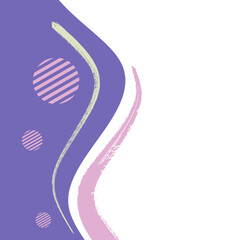 Abstract Blob Border Frame